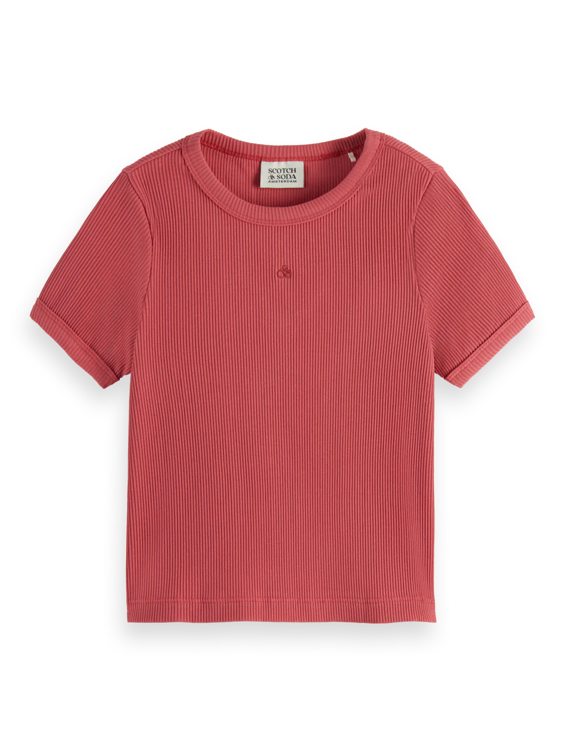 Scotch &amp; Soda - Ribbed T-shirt
