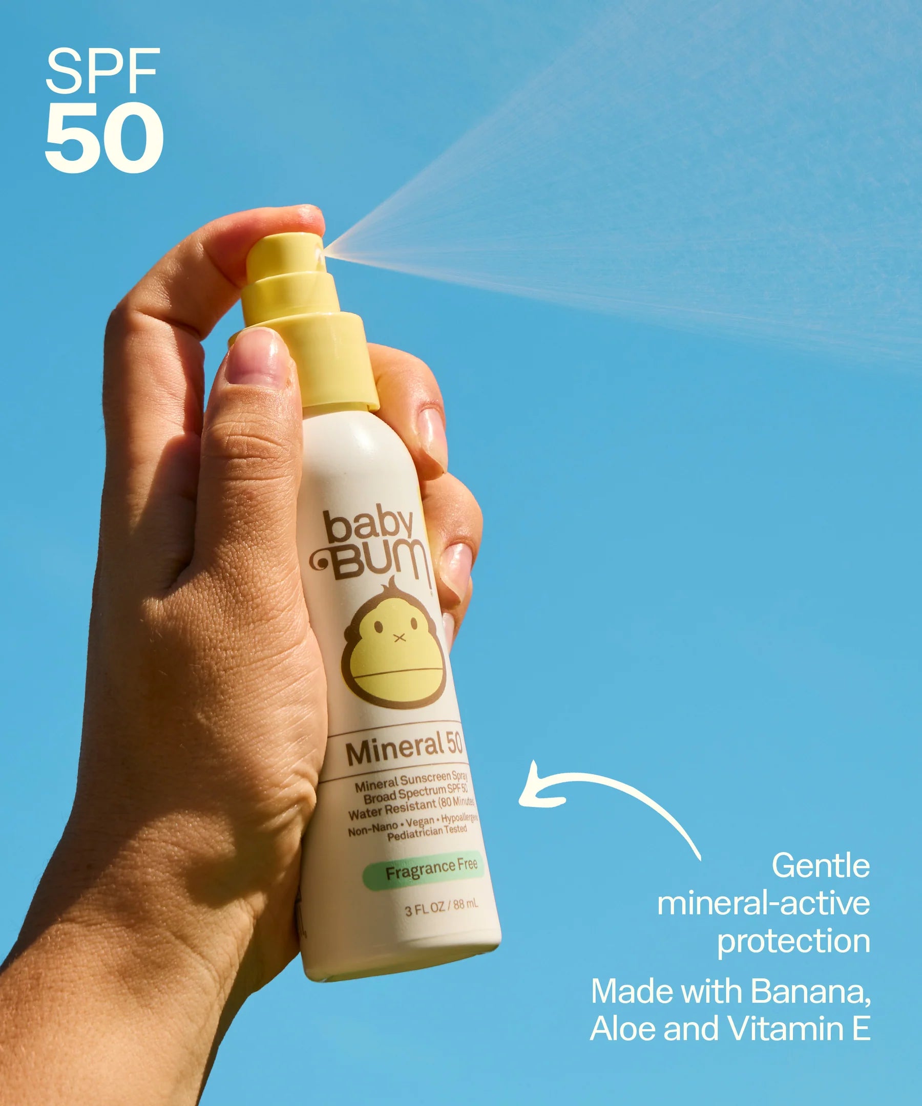 Sun Bum - Baby Bum Spf 50 Sunscreen Spray