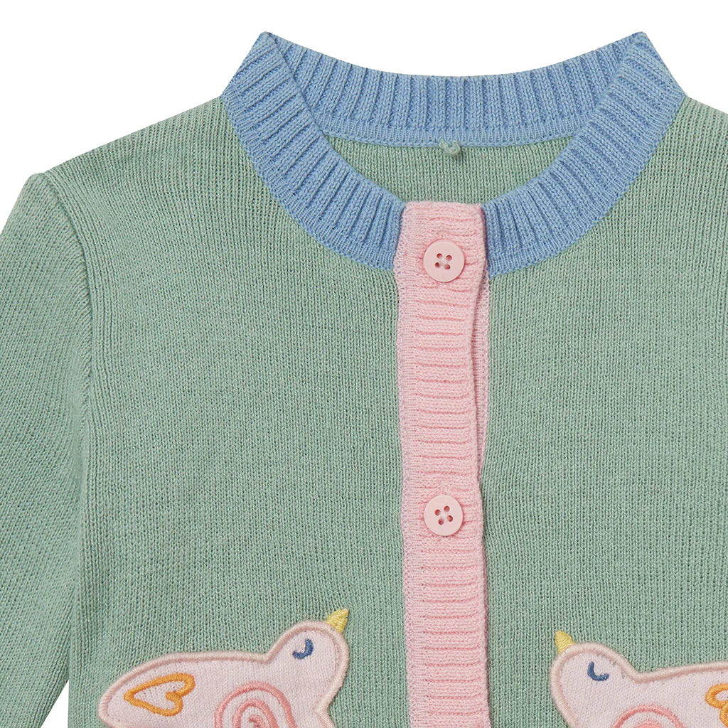 Stella McCartney - Cardigan Oiseaux (Bébé)