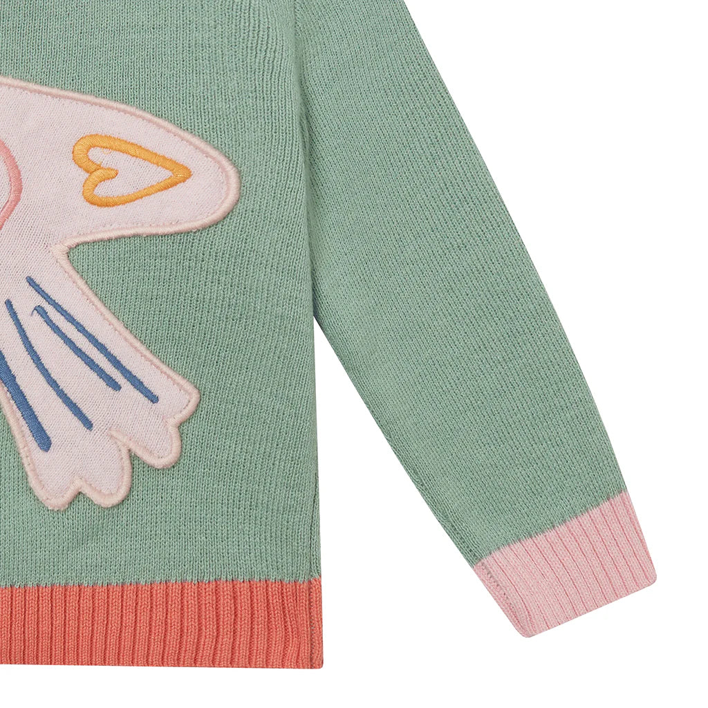 Stella McCartney - Cardigan Oiseaux (Bébé)