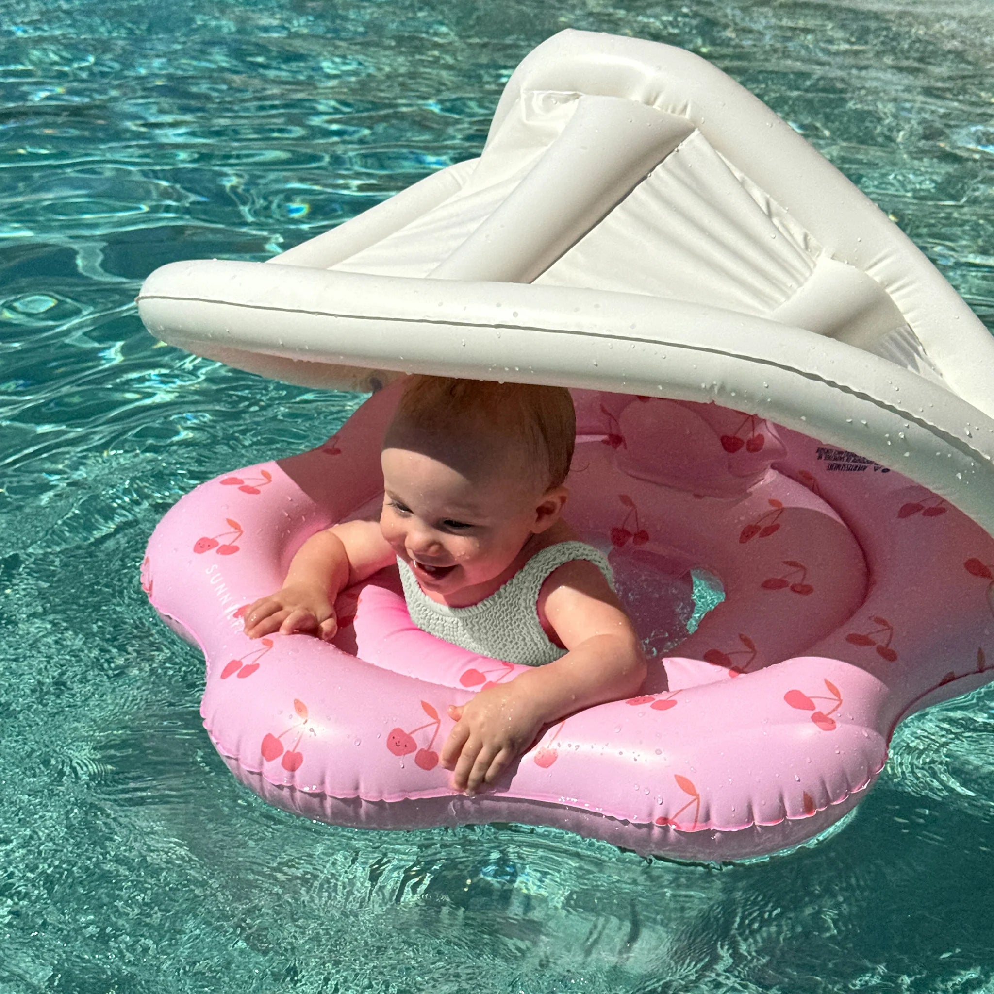 Sunnylife - Siège Flottant Pour Bébé Barbe à Papa