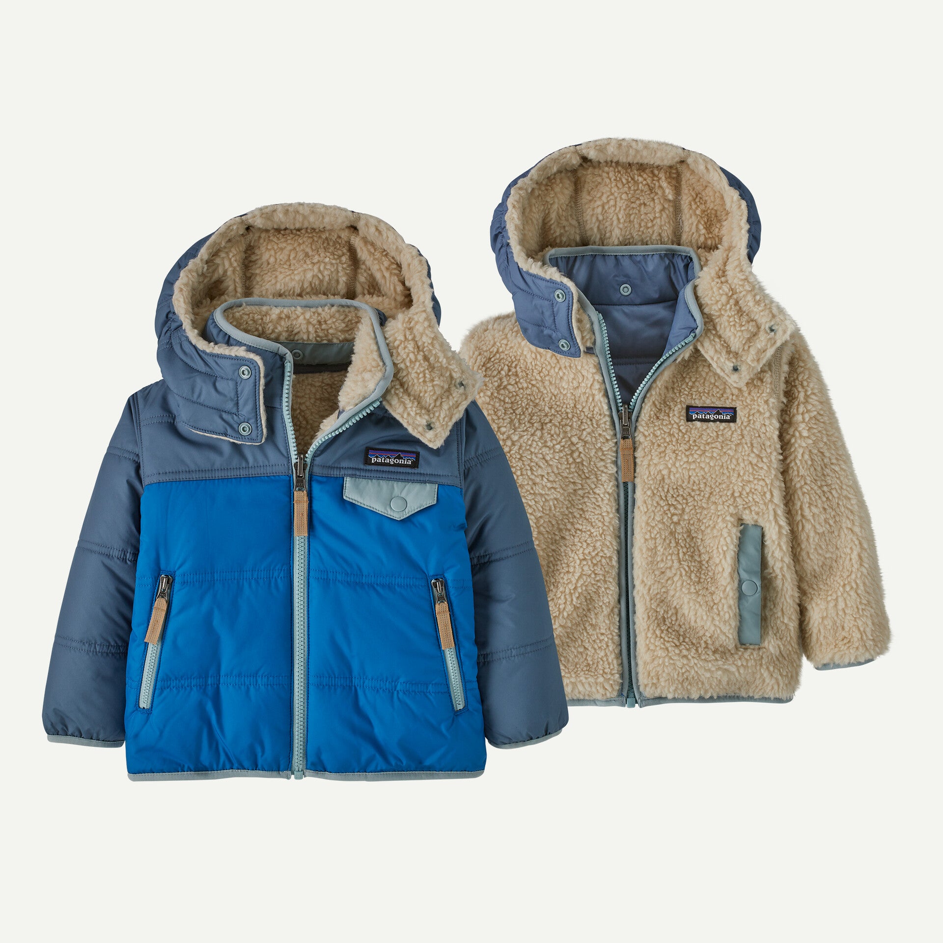 Patagonia - Veste à Capuche Baby Reversible Tribbles