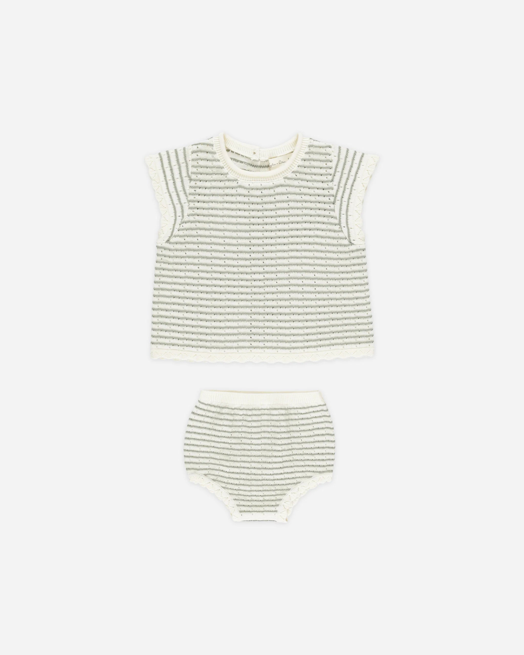 Rylee + Cru - Ens. tricots Scallop
