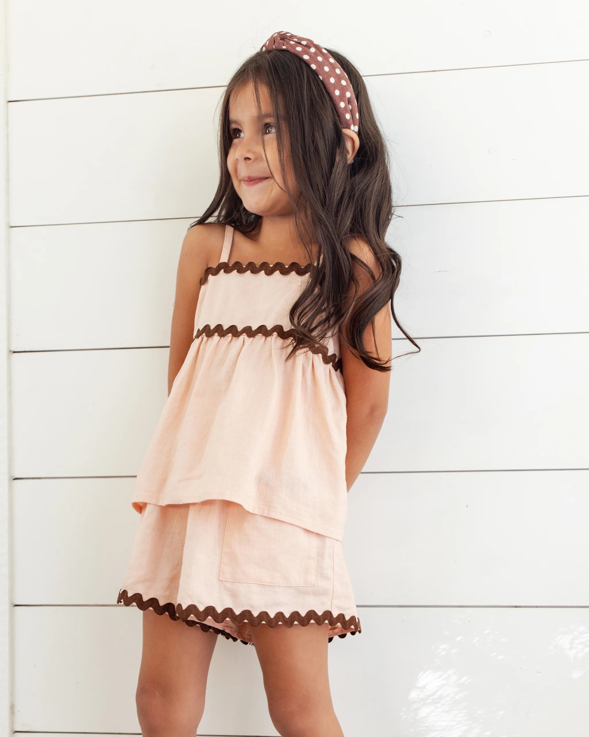 Rylee + Cru - Bandeau Noeud Pois