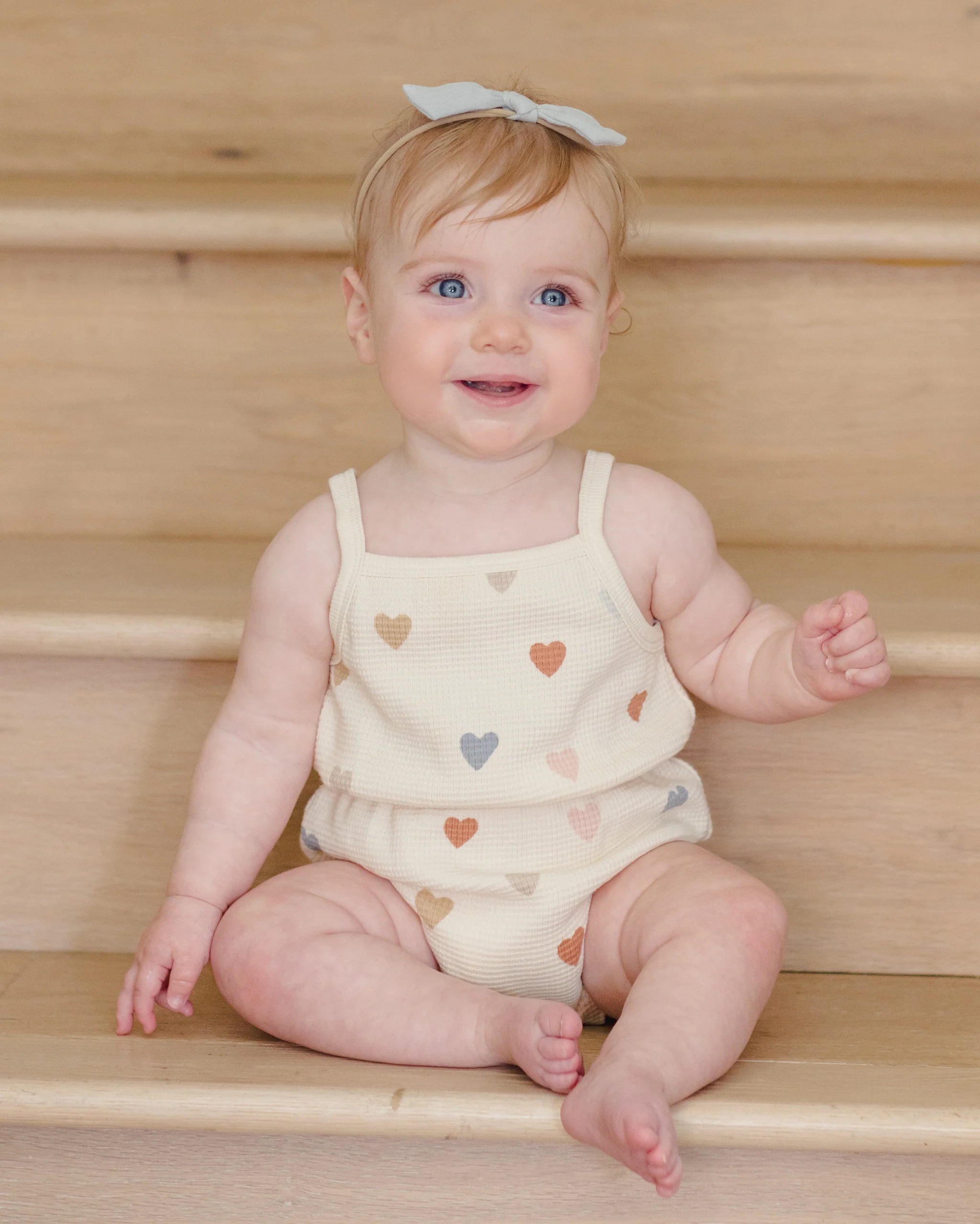 Quincy Mae - Barboteuse gaufrée