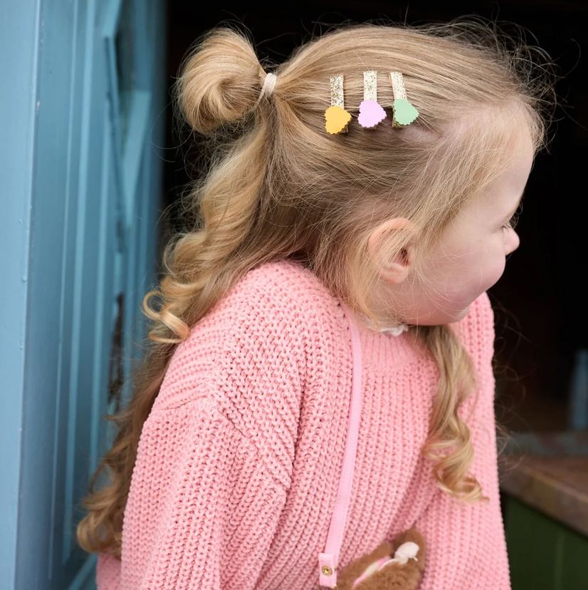 Rockahula - Set Mini Pinces à Cheveux Coeur