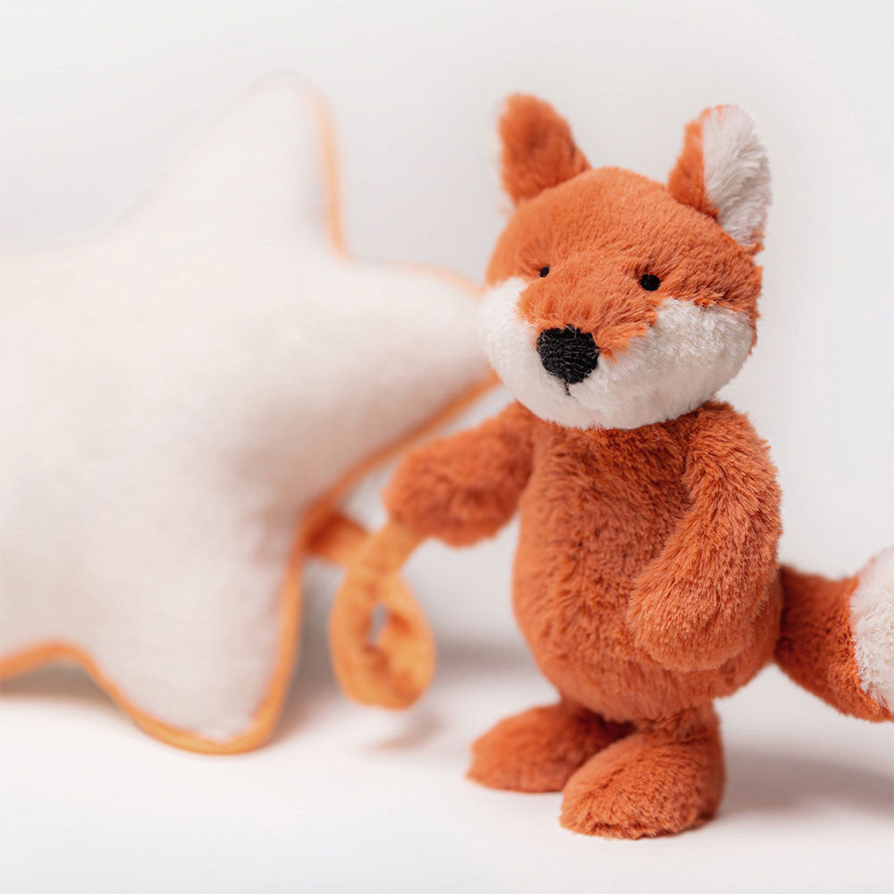 Jellycat - Musical Pull Toy, Fox and Bashful
