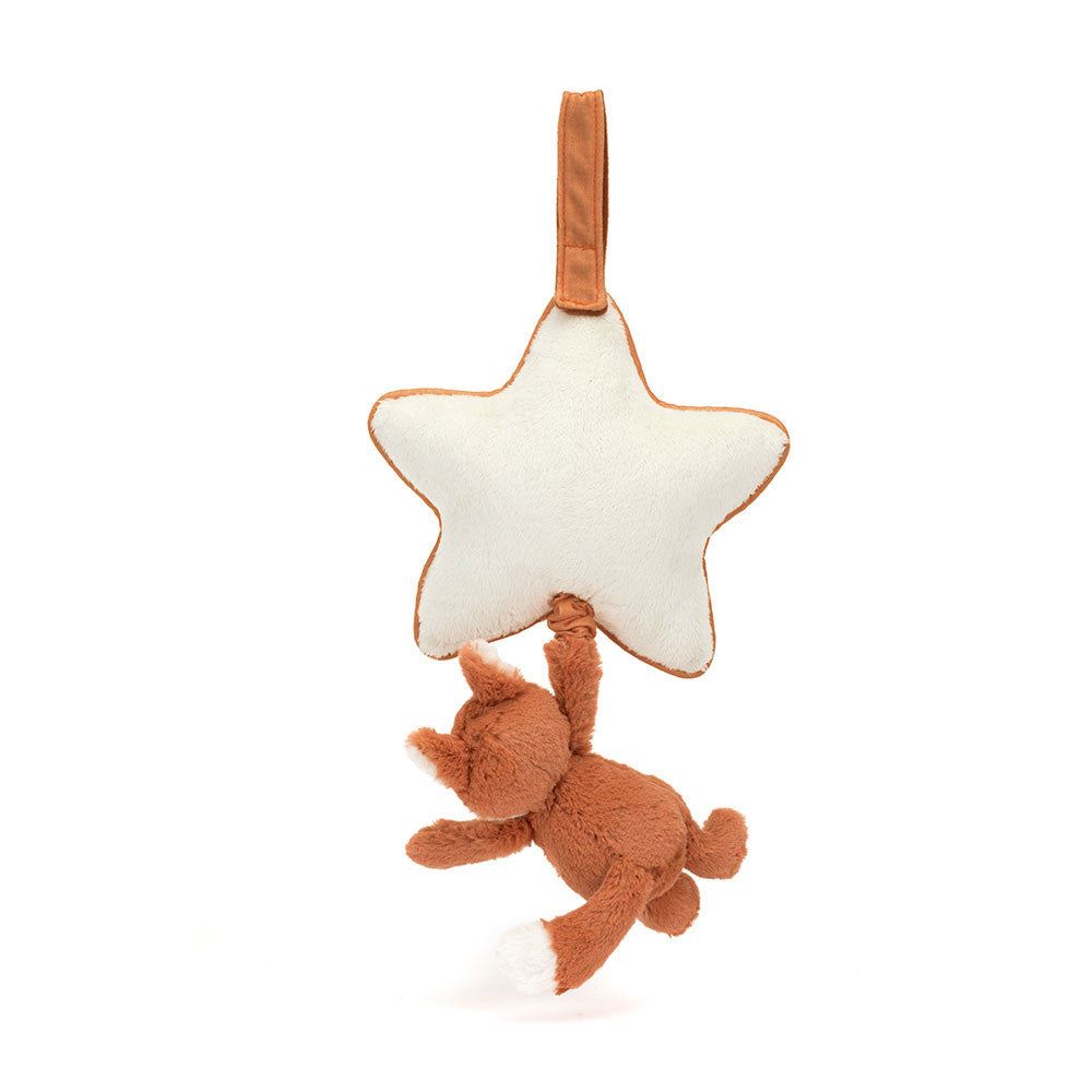 Jellycat - Musical Pull Toy, Fox and Bashful