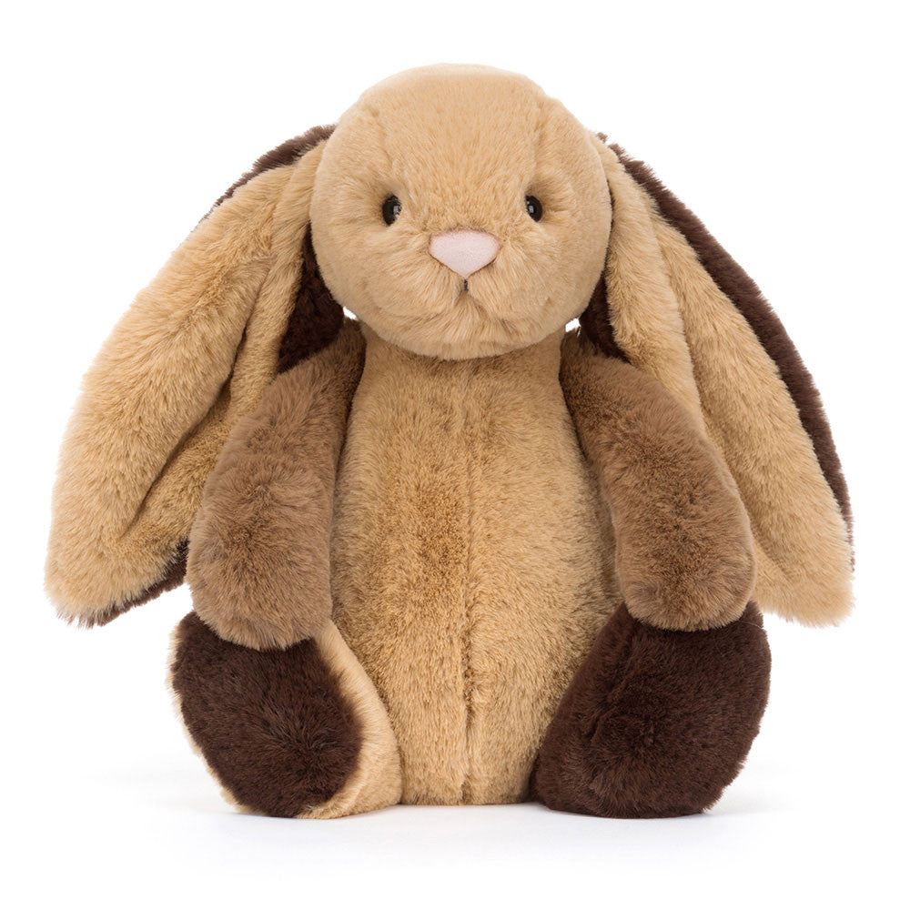 Jellycat - Bashful Patchwork Rabbit Brown