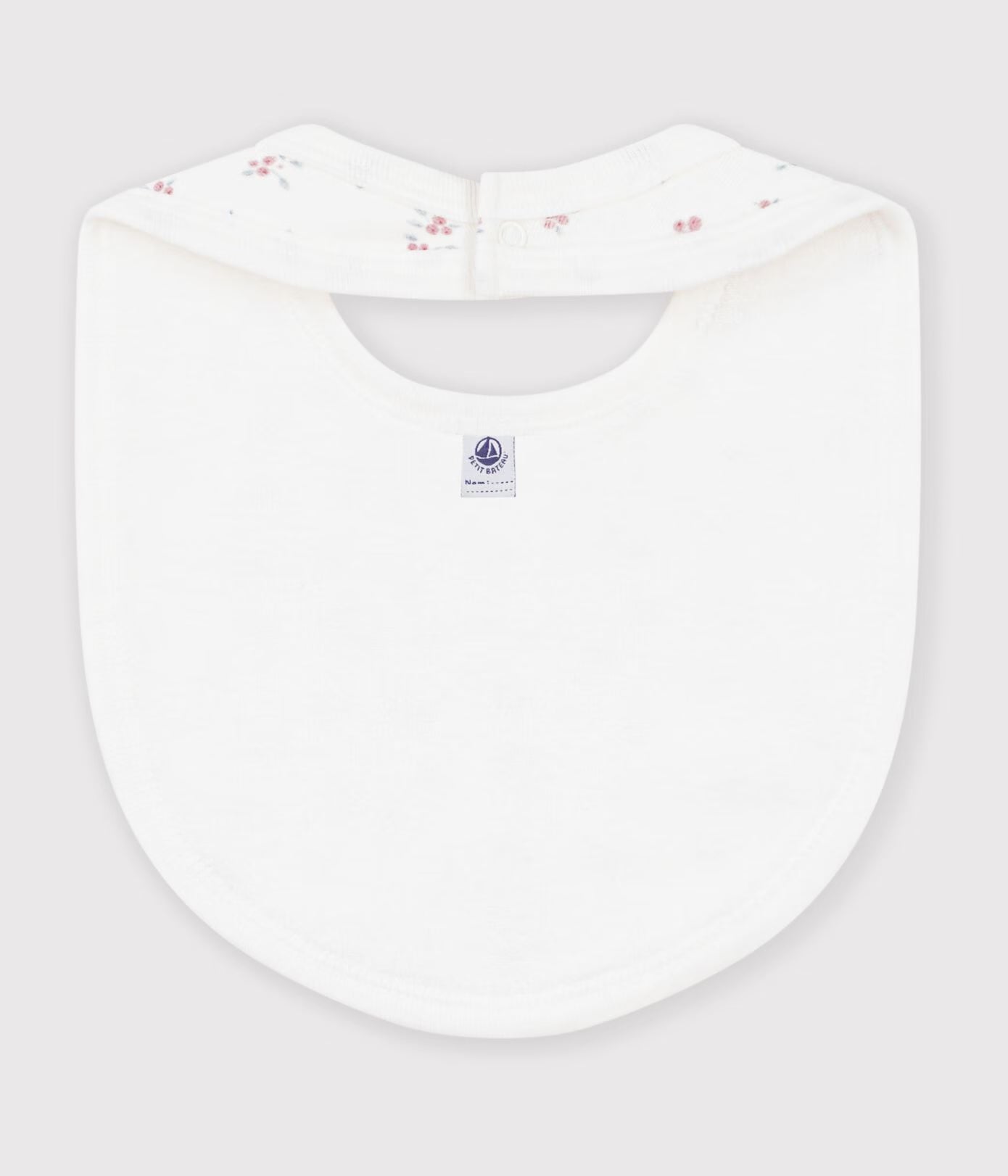 Petit Bateau - Bavoir bébé en coton imprimé