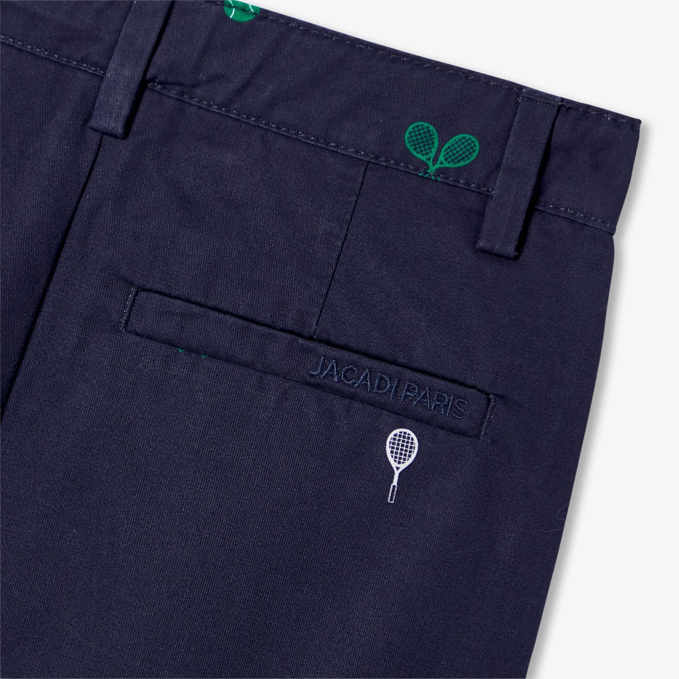 Jacadi - Boy printed twill Bermuda shorts