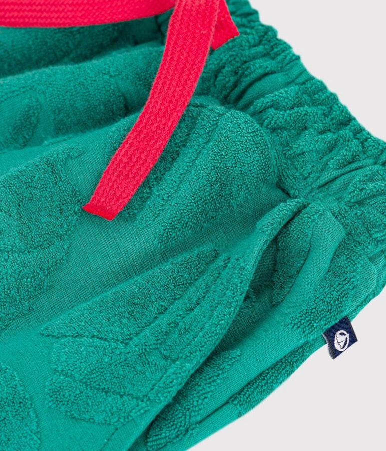 Petit Bateau - Bermuda short enfant en coton uni imprimé
