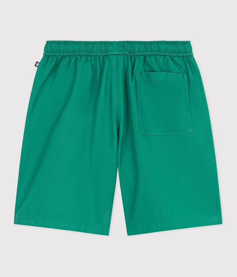 Petit Bateau - Bermuda short enfant en coton uni