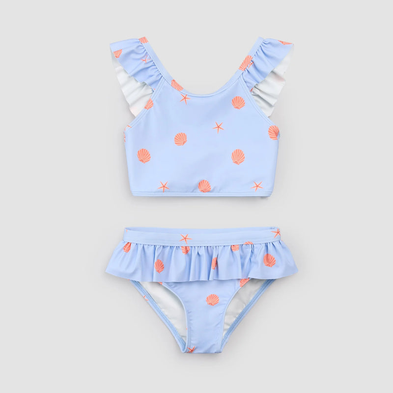 Maillot de bain 1 pièce fillette décolleté en v - Haute Pression