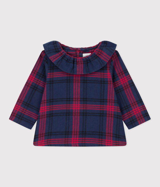 Petit Bateau - Checkered Blouse