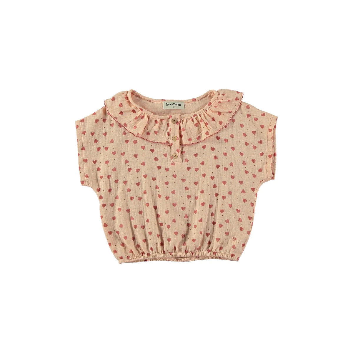 Tocoto Vintage - Blouse Coeur