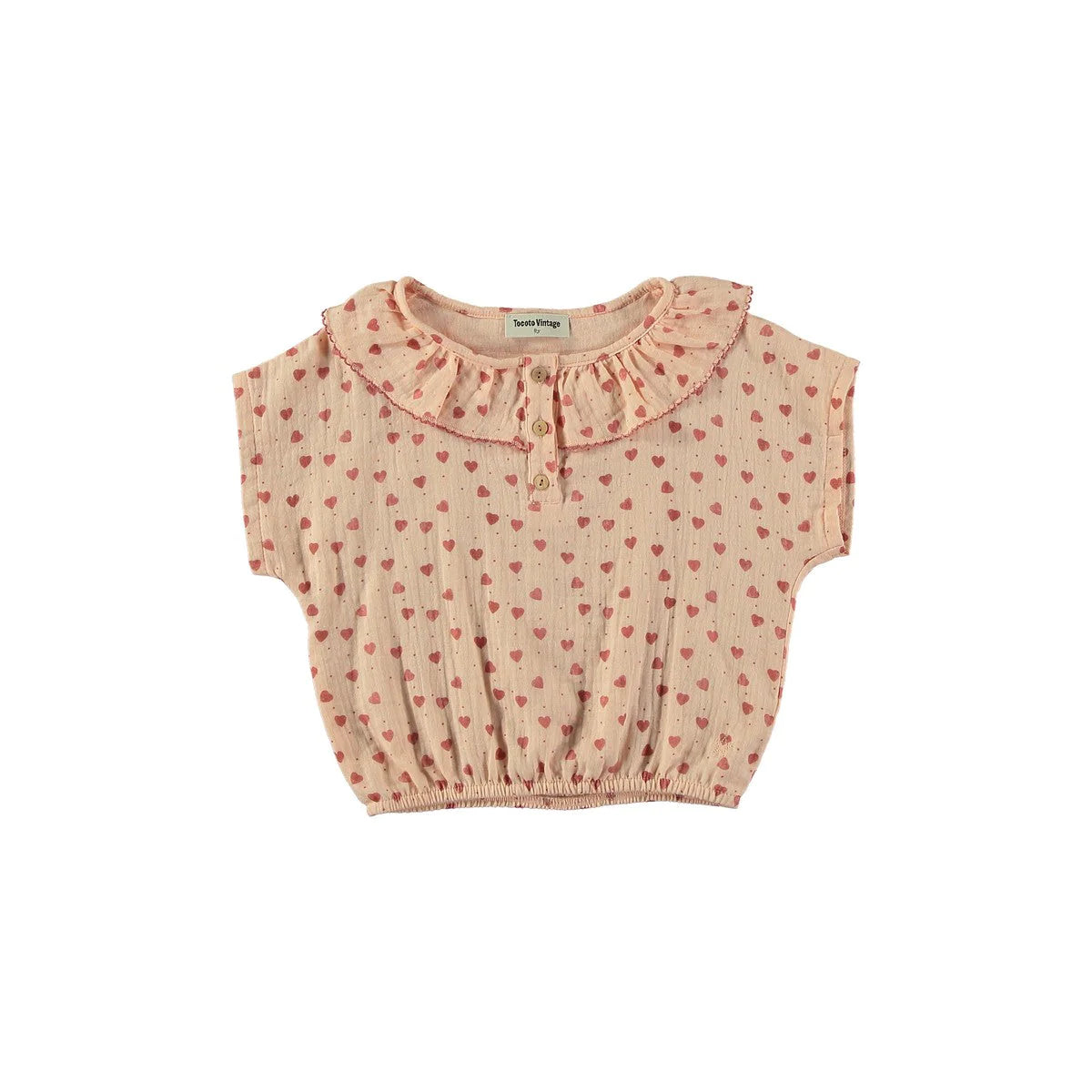 Tocoto Vintage - Heart Blouse