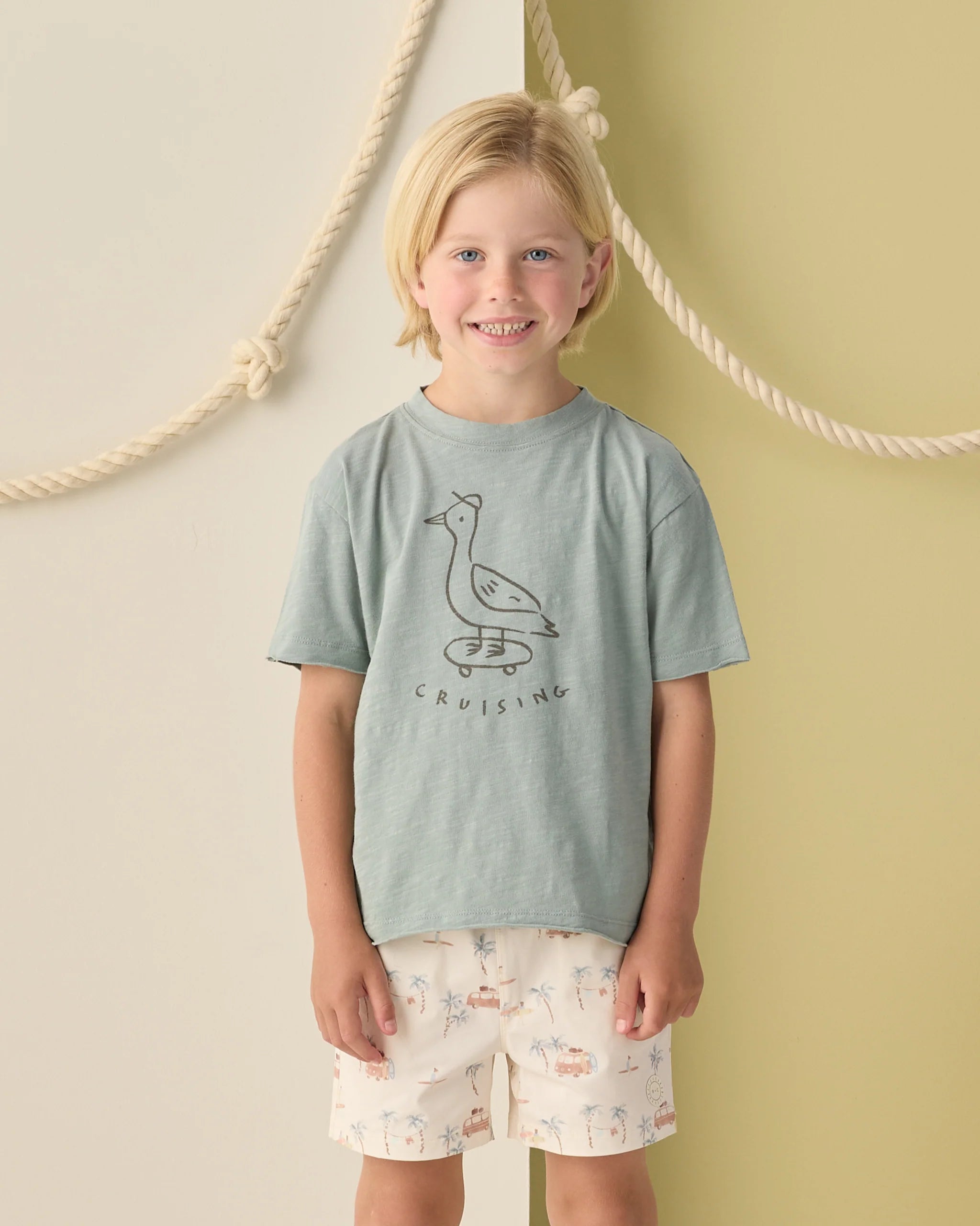 Rylee + Cru - Boardshort Surf Town