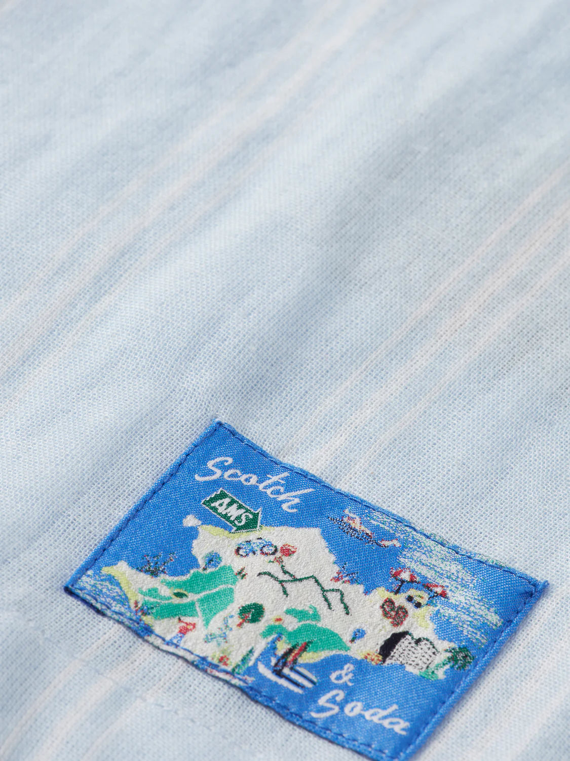 Scotch & Soda - Chemise Rayée Manches Courtes