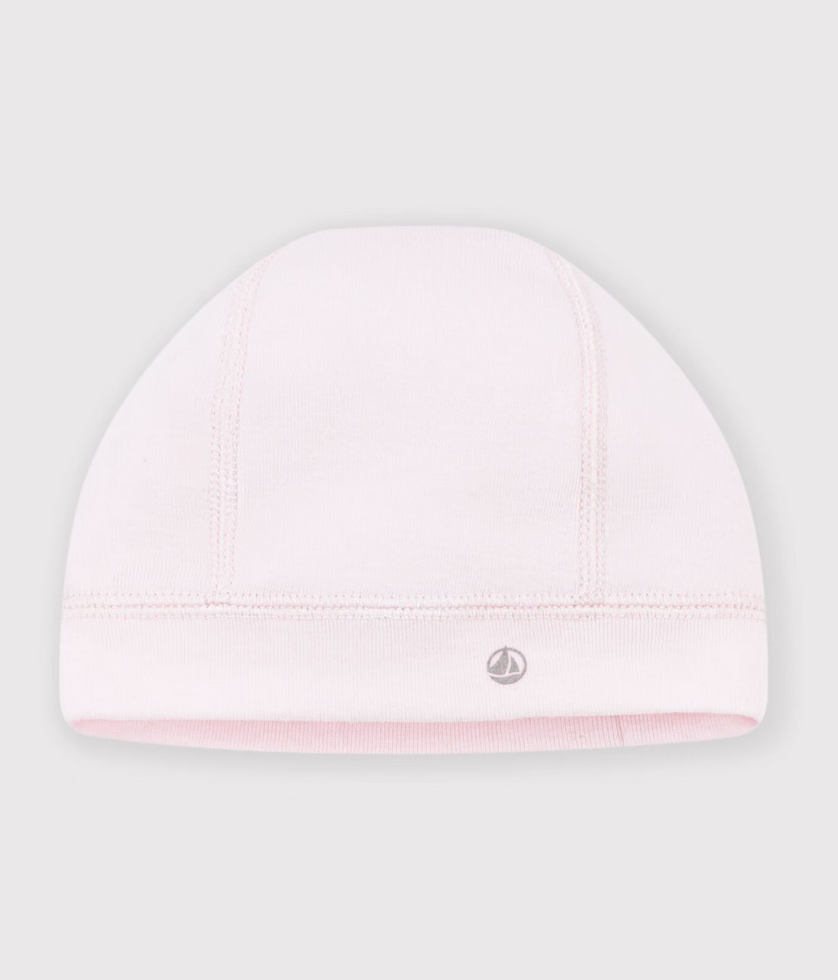 Petit Bateau - Bonnet Naissance en coton uni