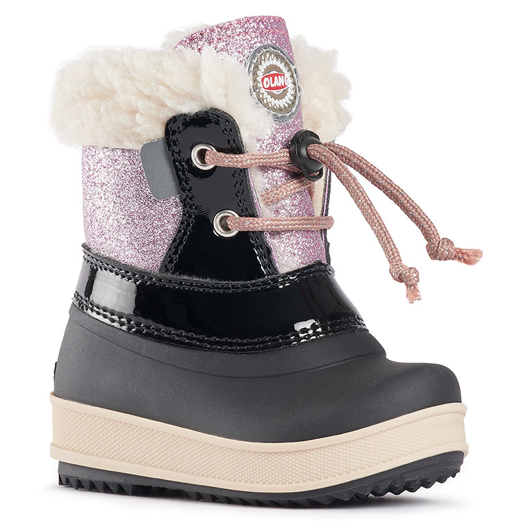 Olang - Ape Lux Rosa Nero Snow Boots