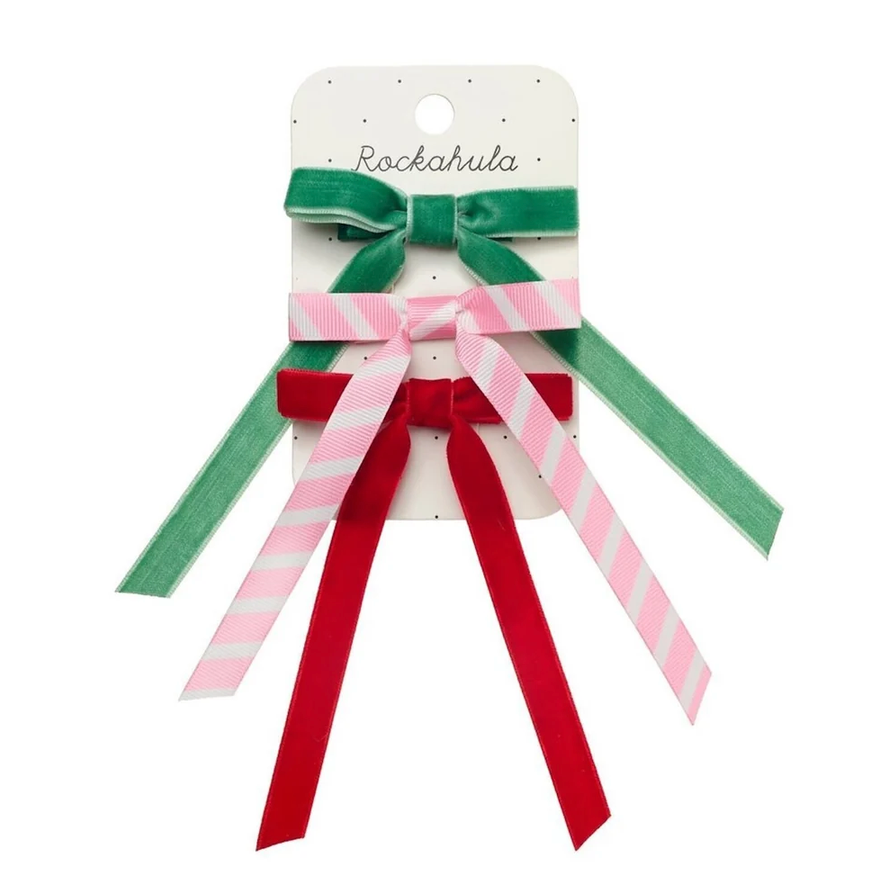 Rockahula - Merry Bow Clip Sets