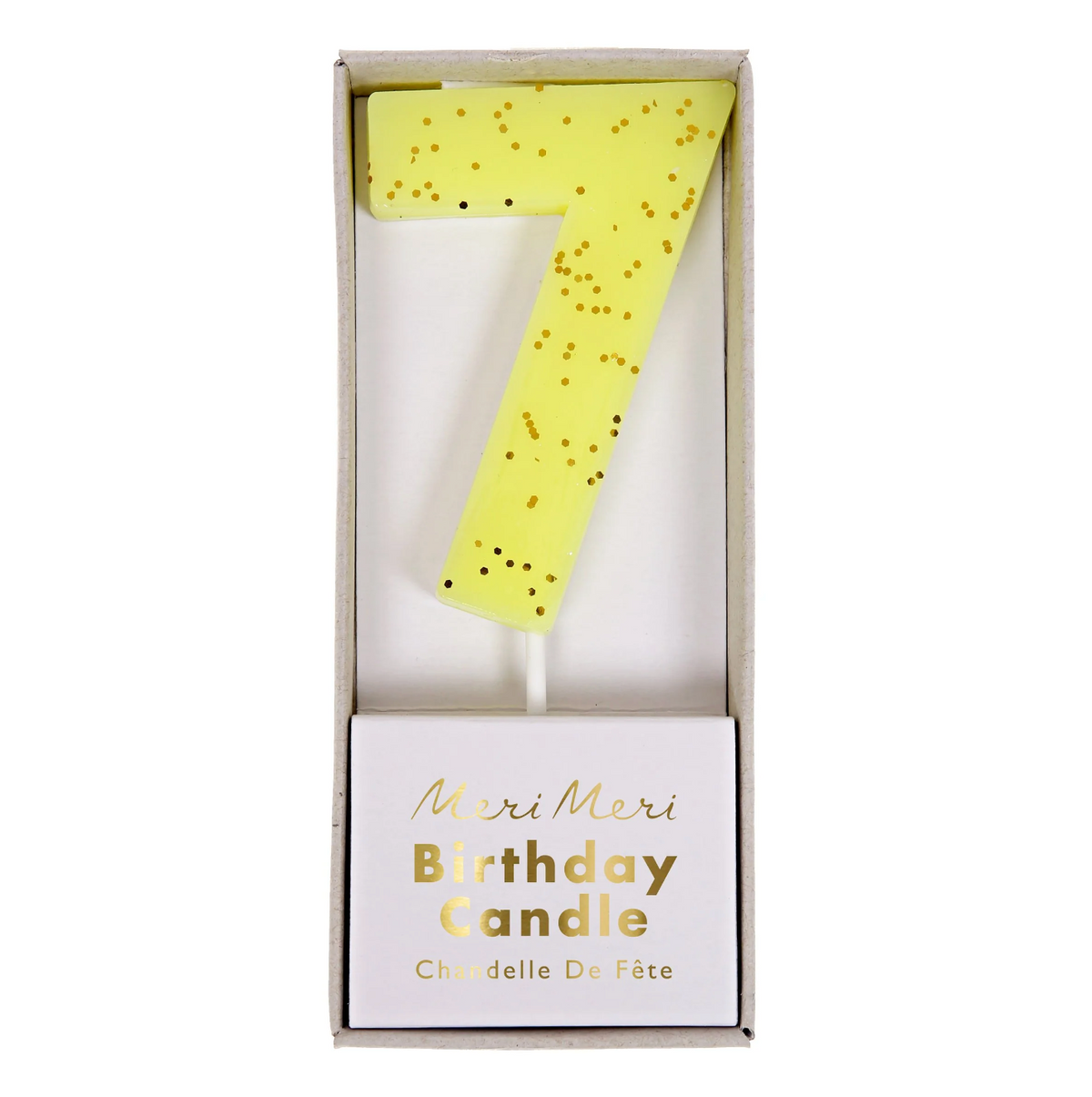 Meri Meri - Number 7 Birthday Candle