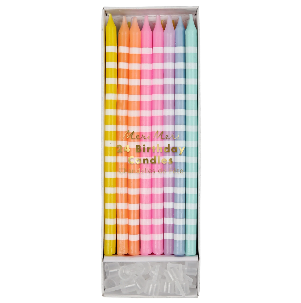 Meri Meri - Bougies Pastel Party