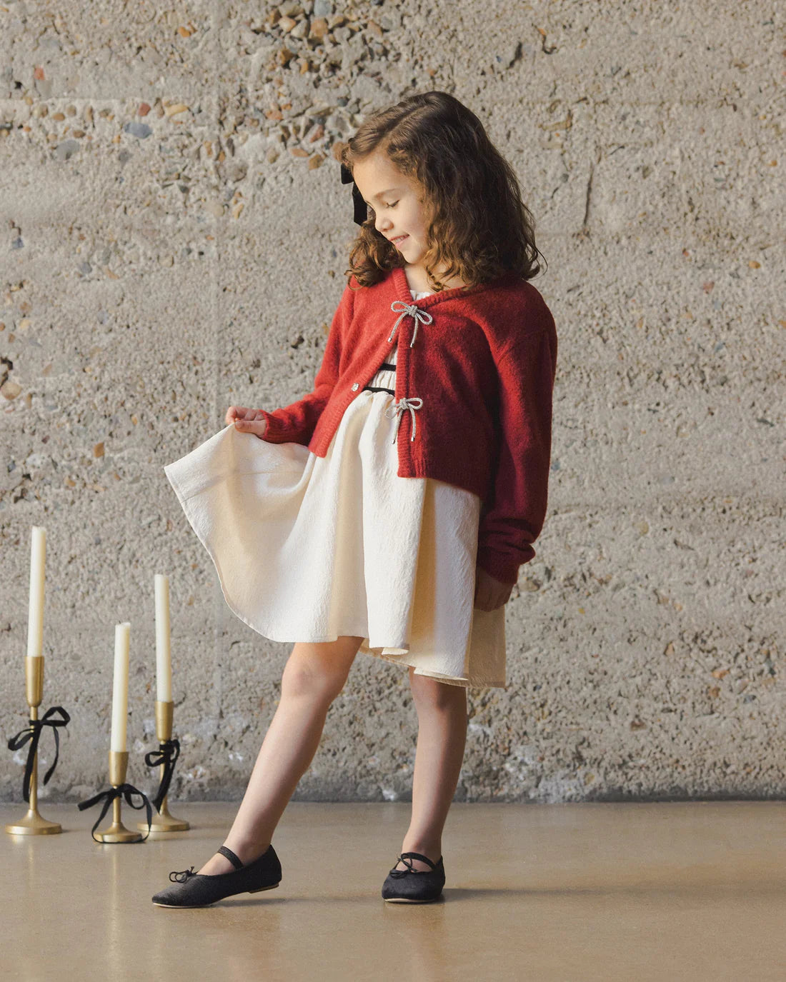 Nora Lee - Bow Cardigan