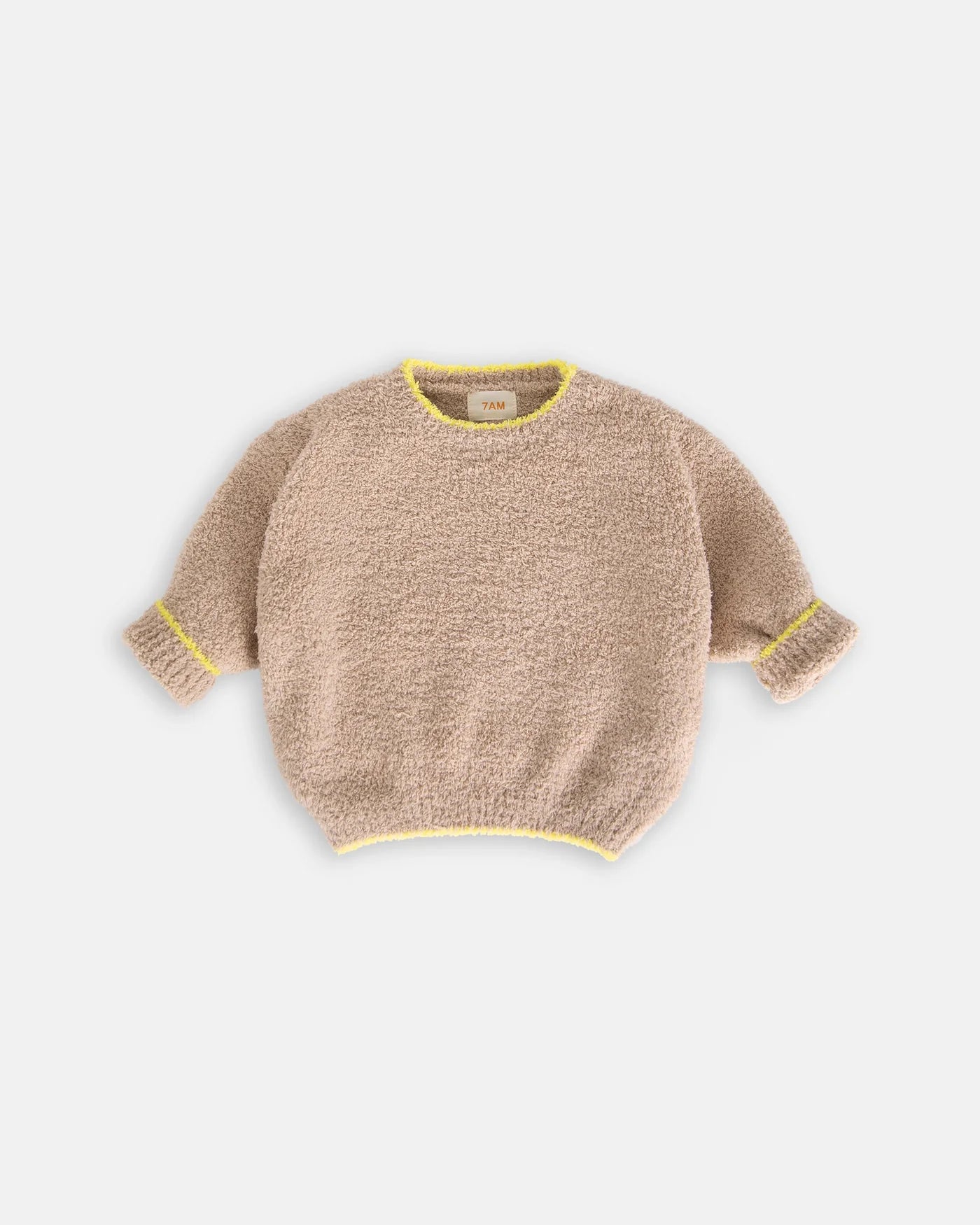 7 AM - Boxy Fuzzy Sweater