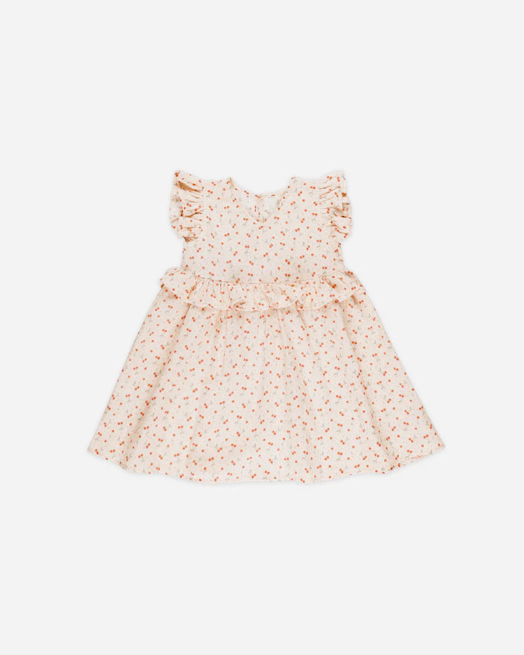 Rylee and Cru Brielle Dress - Cherries Rylee and Cru Brielle Dress - Cherries