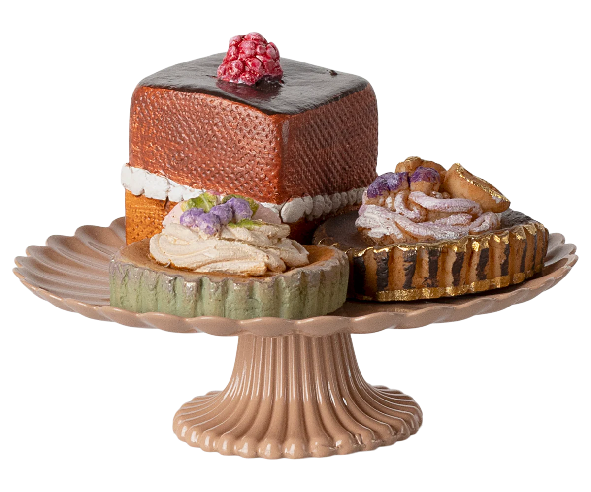 Maileg - Cakes and cakestand Mini