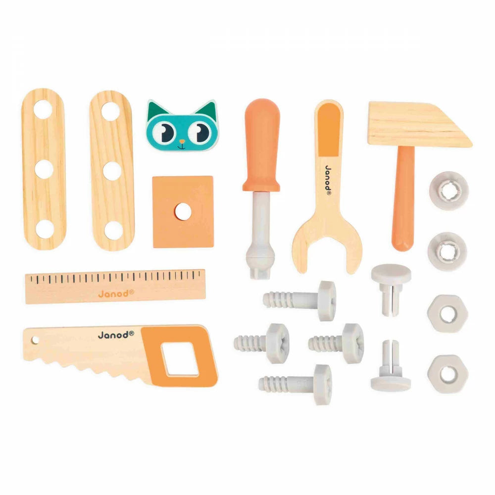 Janod - Brico'Kids Camion Diy à tirer