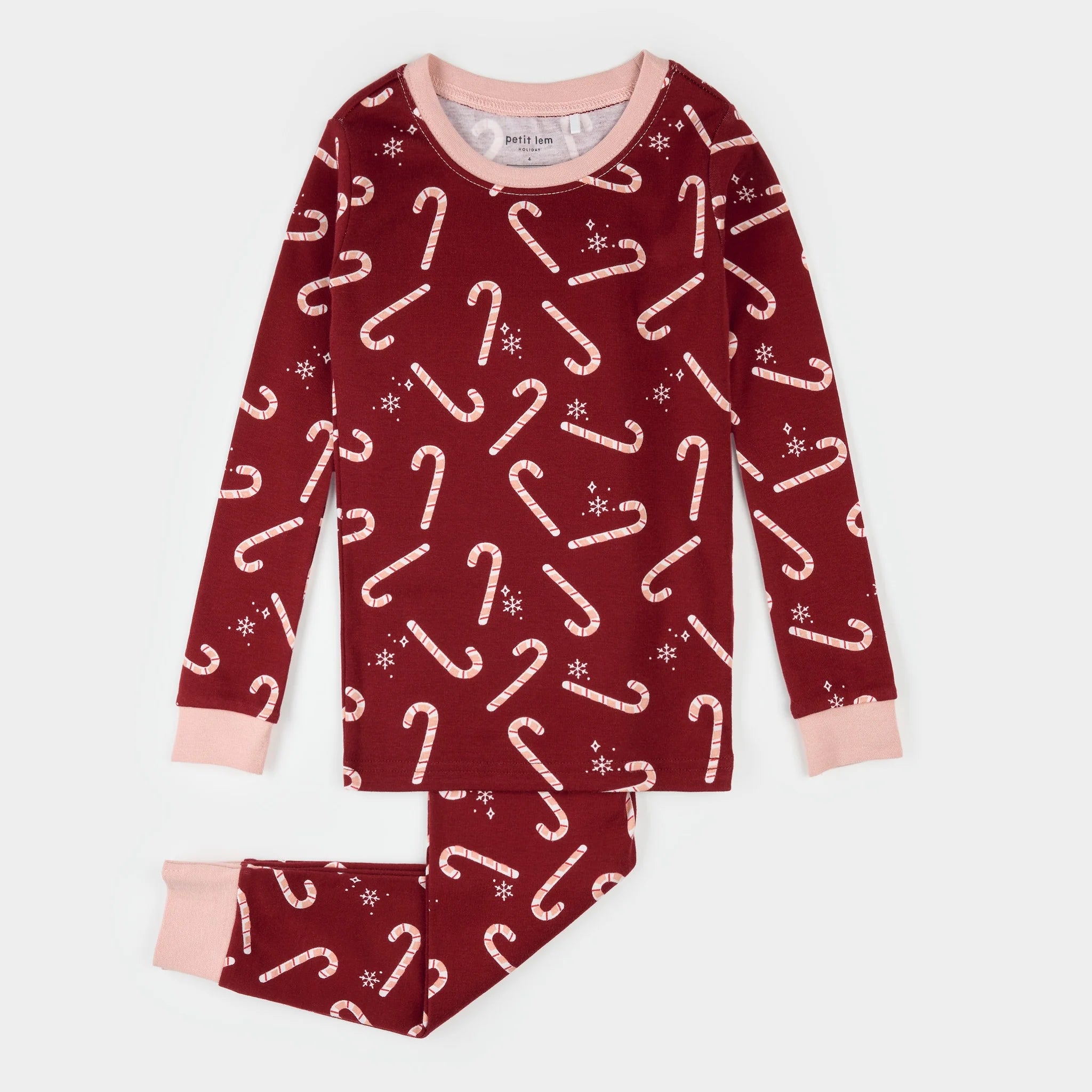 Petit Lem - Christmas Cane Pajamas