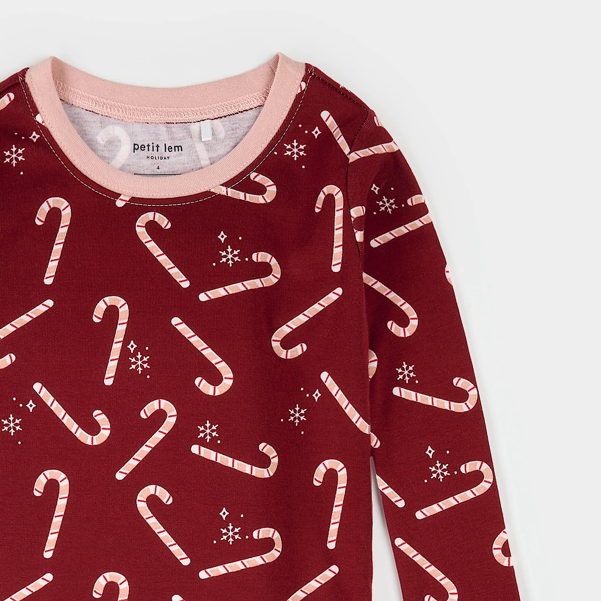 Petit Lem - Christmas Cane Pajamas