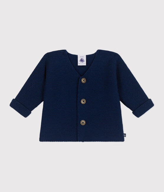 Petit Bateau - Cardigan à 3 boutons (Bébé)