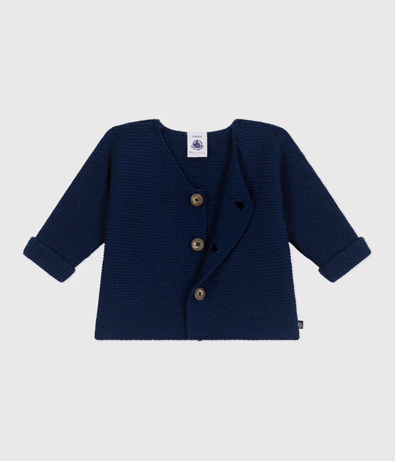 Petit Bateau - Cardigan à 3 boutons (Bébé)
