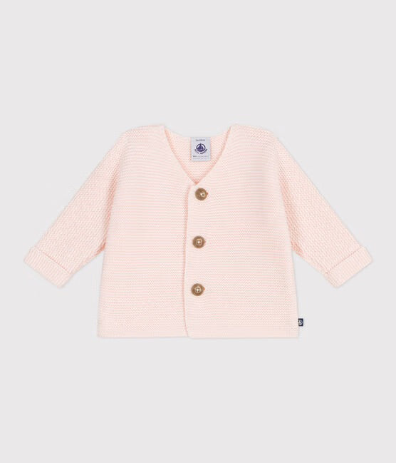 Petit Bateau - Cardigan à 3 boutons (Bébé)
