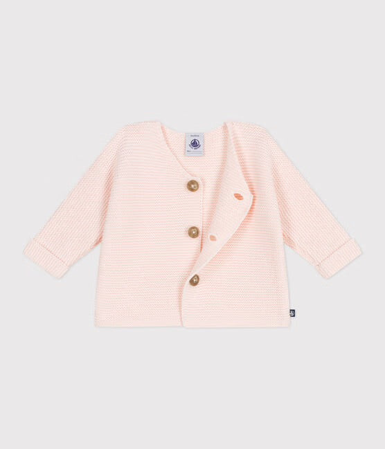 Petit Bateau - Cardigan à 3 boutons (Bébé)