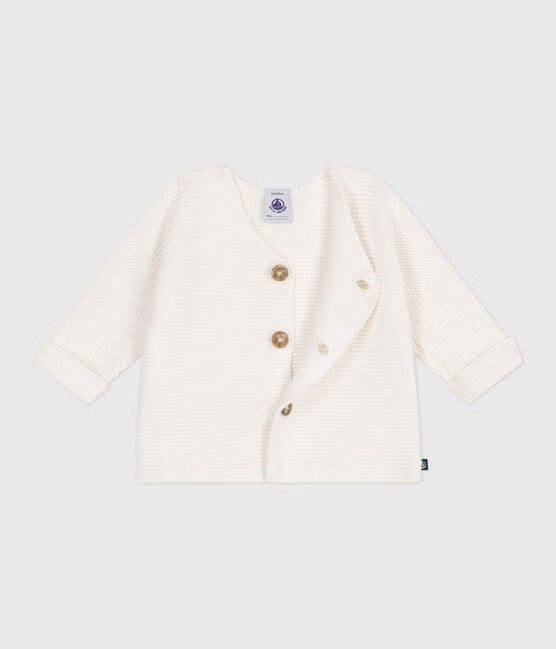 Petit Bateau - Cardigan à 3 boutons (Bébé)