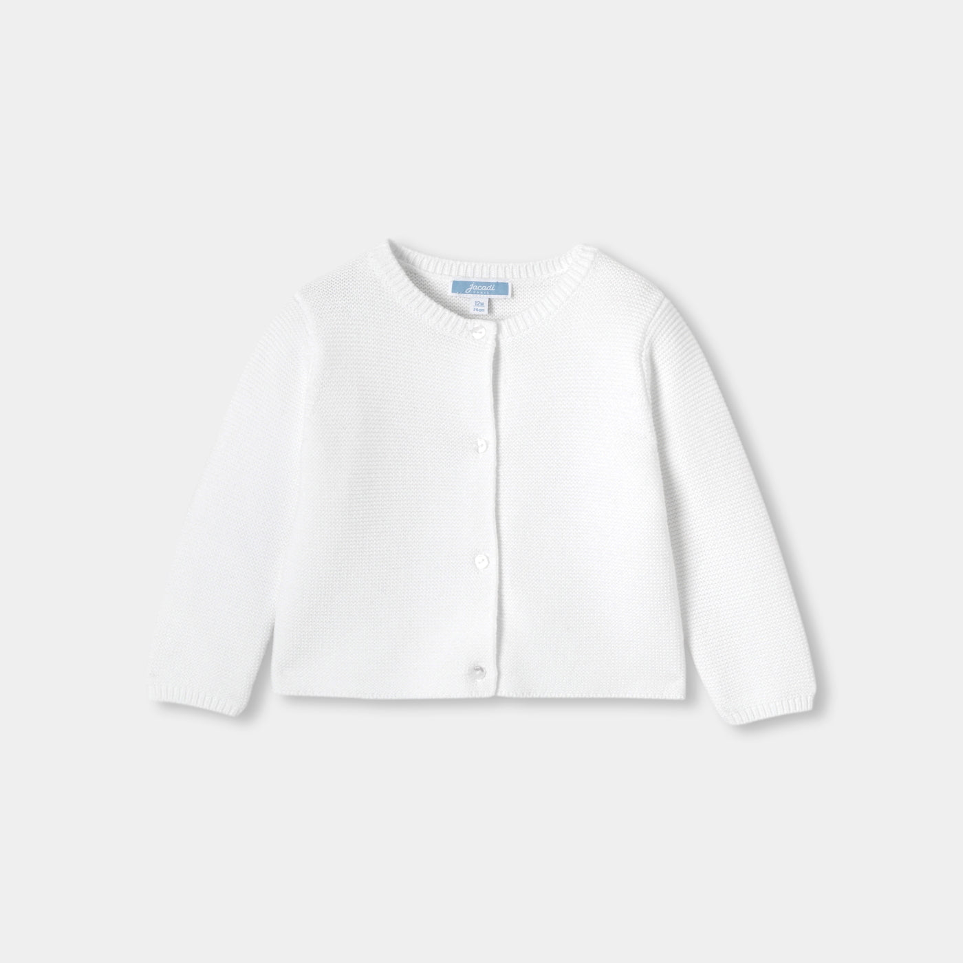 Jacadi - Cardigan bébé fille en point mousse