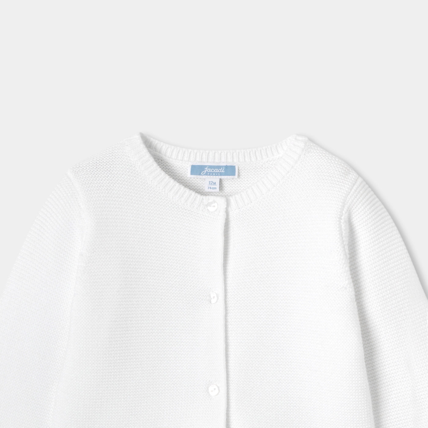 Jacadi - Cardigan bébé fille en point mousse