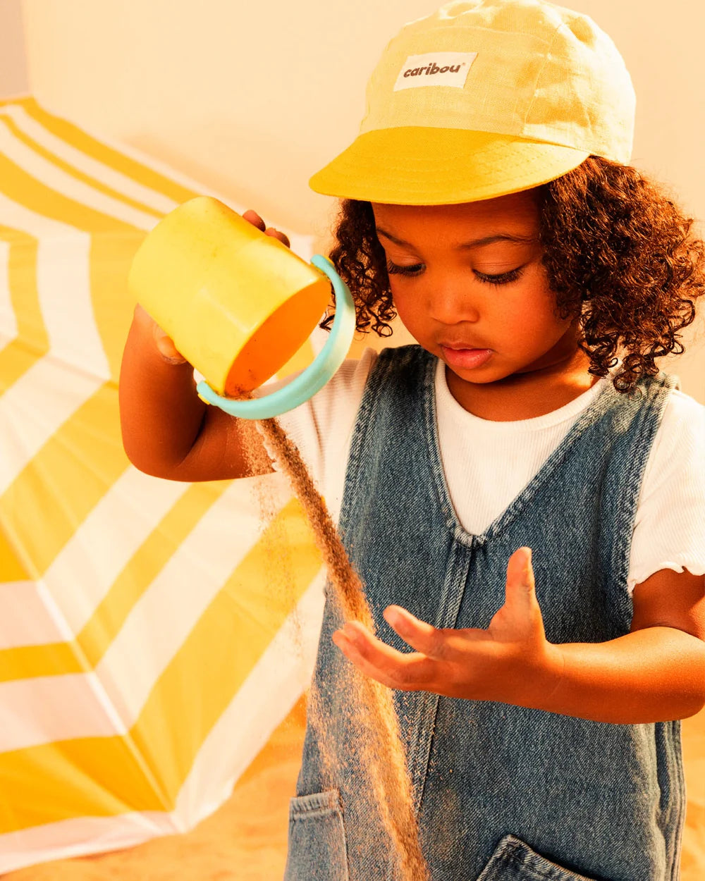 Caribou - Casquette Enfant Duo Jaune