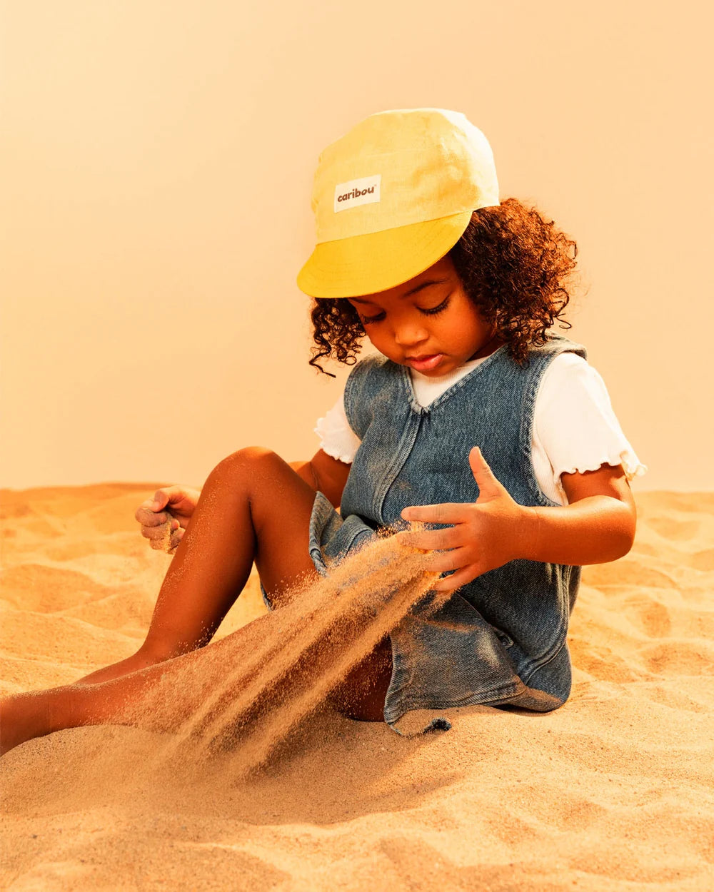 Caribou - Casquette Enfant Duo Jaune