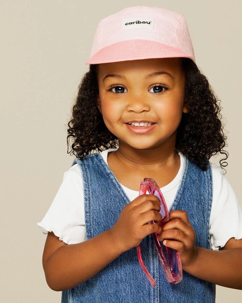 Caribou - Casquette Enfant Duo Rose