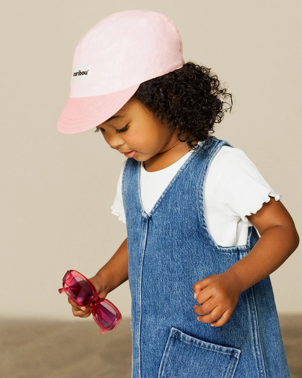 Caribou - Casquette Enfant Duo Rose