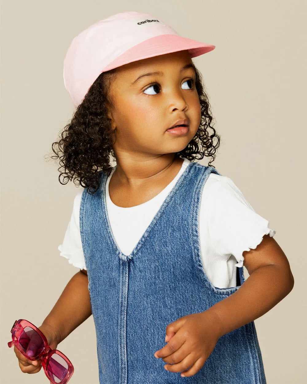 Caribou - Casquette Enfant Duo Rose