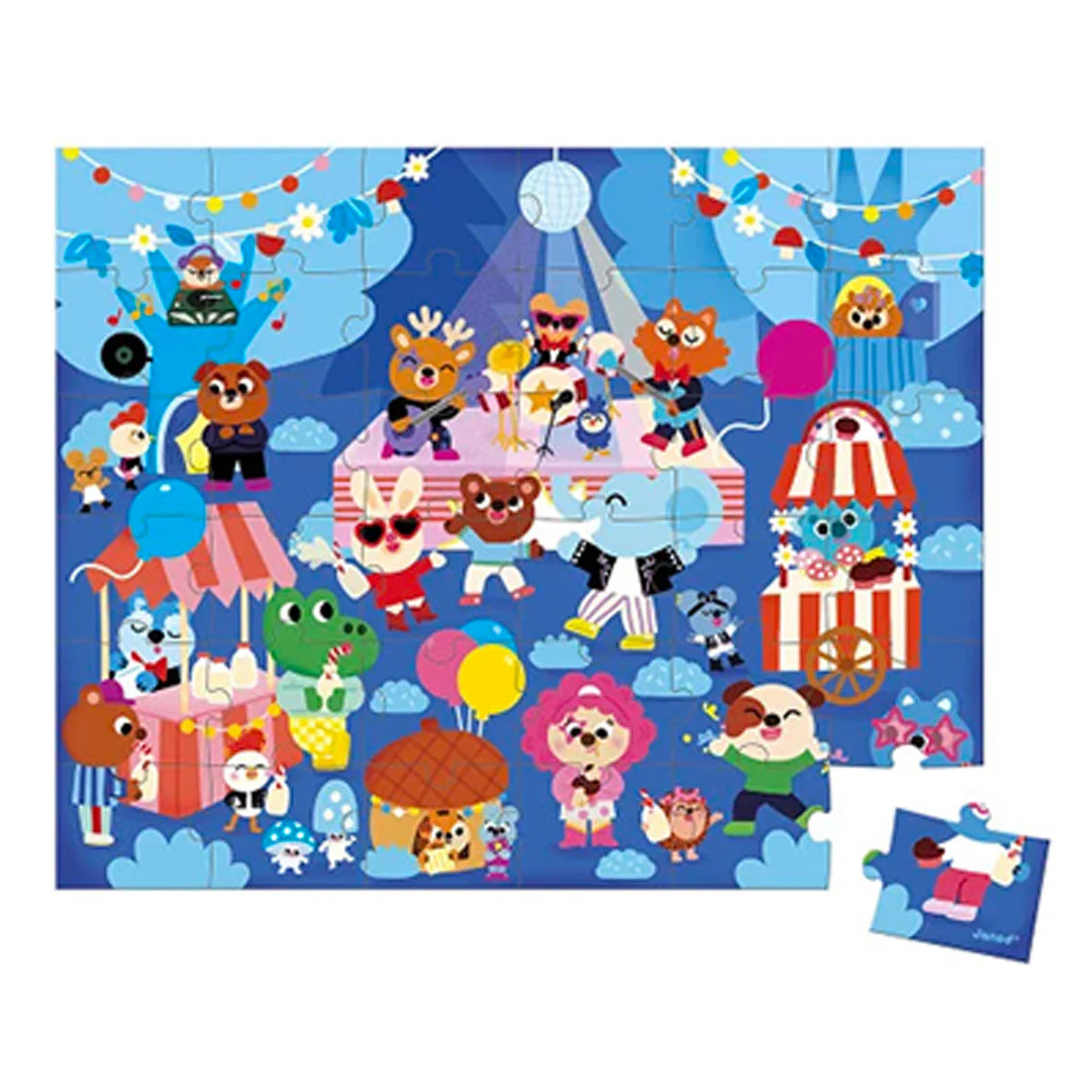 Janod - Puzzle L'heure de la fête (36 pcs)