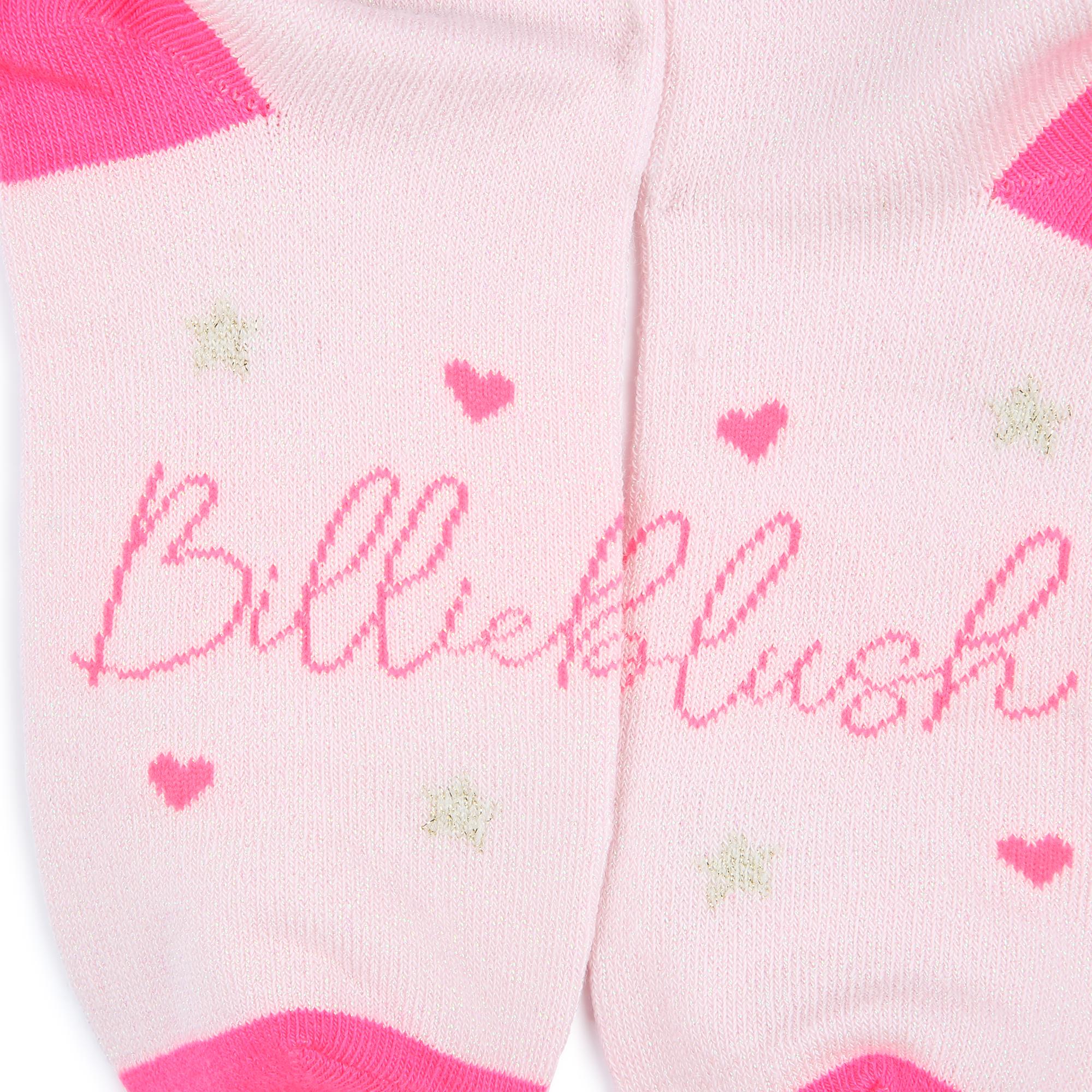 Billieblush Unicorn and Logo High Socks