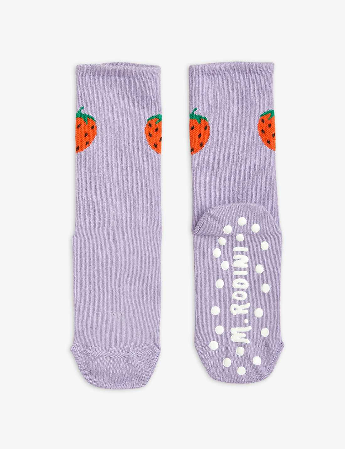 Mini Rodini - Chaussettes Anti-dérapantes Fraises